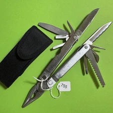 Leatherman Super Tool Plier Multi Tool Pocket Knife New Nylon Sheath EDC #755