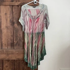 Greater Good Fairy Dress Free Plus Size 1X/2X Boho Hippie Whimsy Witchy