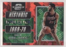 2018 Panini Contenders Optic Red Cracked Ice Prizm Kareem Abdul-Jabbar HOF eq1
