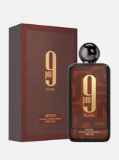 Afnan 9 PM Elixir Unisex Extrait de Parfum, 3.4 Fl. Oz NEW Release -Free Shippin