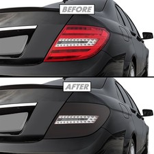 For 2012-2014 Mercedes C Class Tail Light Cutout Smoke Precut Vinyl Tint Overlay For 2012-2014 Mercedes C Class Tail Light Cutout Smoke Precut Vinyl Tint Overlay