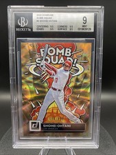 Bomb 💣 2022 Panini Donruss - Bomb Squad 💥 Shohei Ohtani #BS-3 604/999 BGS-9 🔥