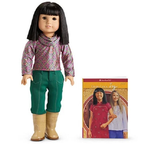 American Girl Doll IVY Doll and BOOK IVY Ling FRIEND of Julie RETIRED