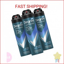 Degree Men Antiperspirant Deodorant Dry Spray Cool Rush 3 count Deodorant for Me