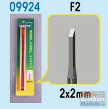 TRP09924 Trumpeter/MasterTools Model Chisel 2mm x 2mm Square Tip