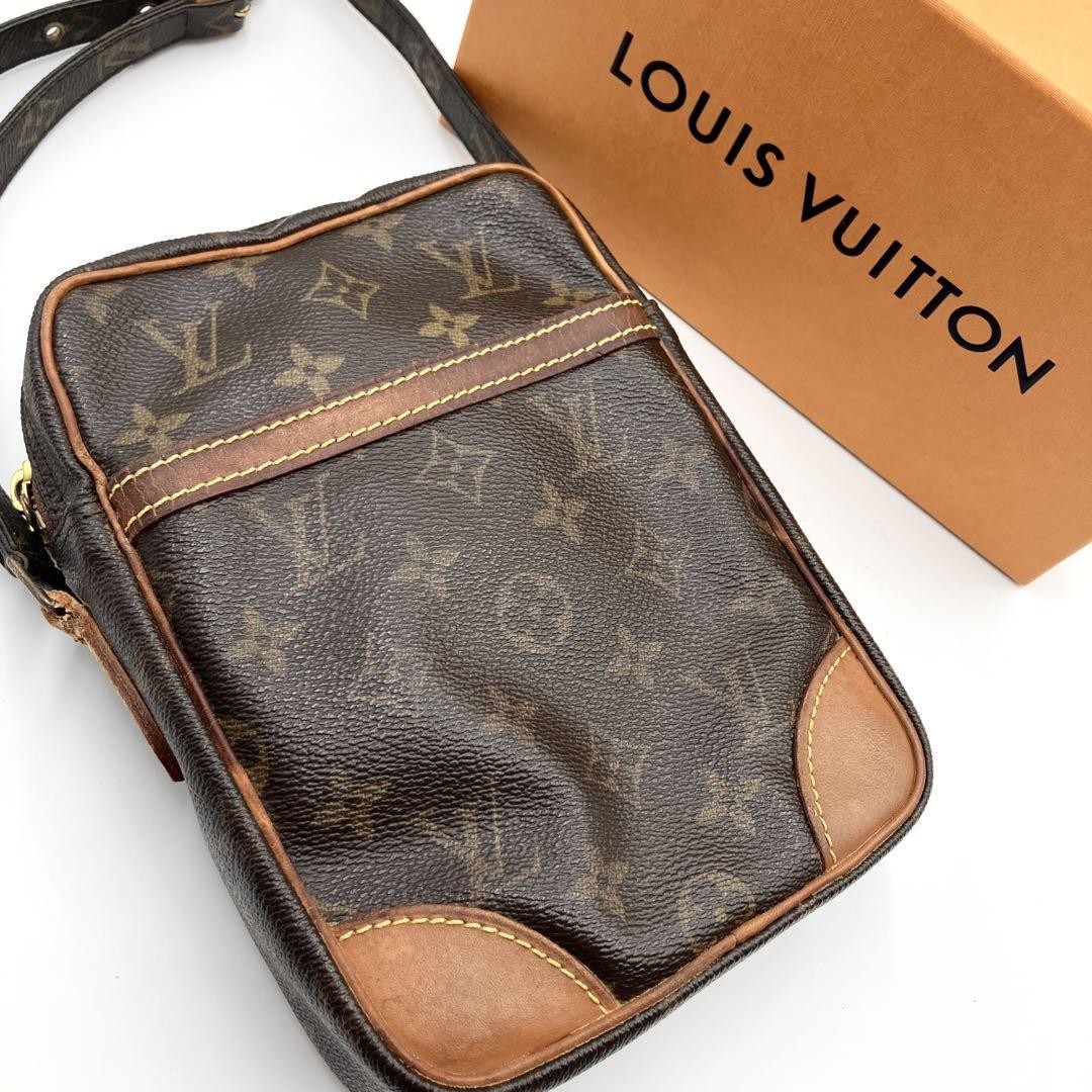 Louis Vuitton Monogram Danuve Shoulder Bag Used Authentic Bag