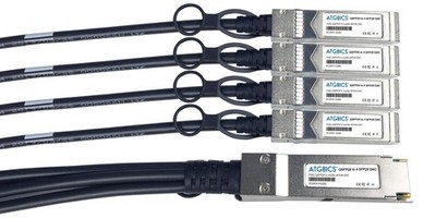 ATGBICS QSFP-100G-4SFP-25G-CAB-3M-CM-C InfiniBand und Glasfaserkabel QSFP28