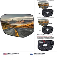 Driver Side Mirror Replacement for 2016-2021 Honda Civic, 2018-2022 Honda Env...