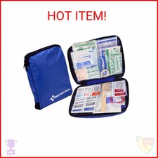 First Aid Only 299 Piece All-Purpose Emergency First Aid Kit for Home, Office, C