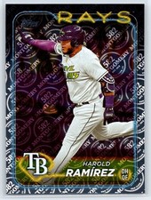 2024 Topps Harold Ramirez 582 Montgomery Club Parallel Tampa Bay Rays #256