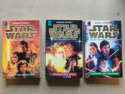 Star Wars 3x Taschenbuch Callista Trilogie Z1 sehr gut
