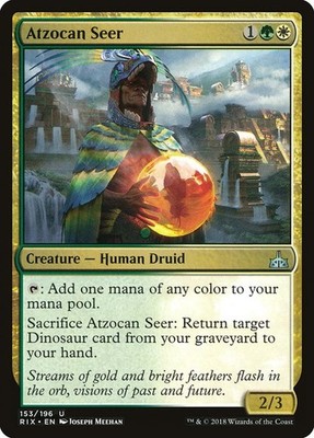 [MTG] Atzocan Seer (153) (RIX) LP-HP