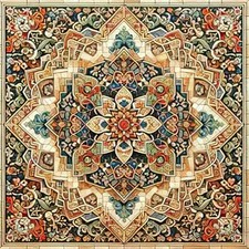 Mandala Diamond Art Painting Kits for Adults, DIY Mandala Diamond Art Datura