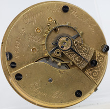 ELGIN GRADE 73, 7j 18s POCKET WATCH MOVEMENT 2728752 RUNS FC