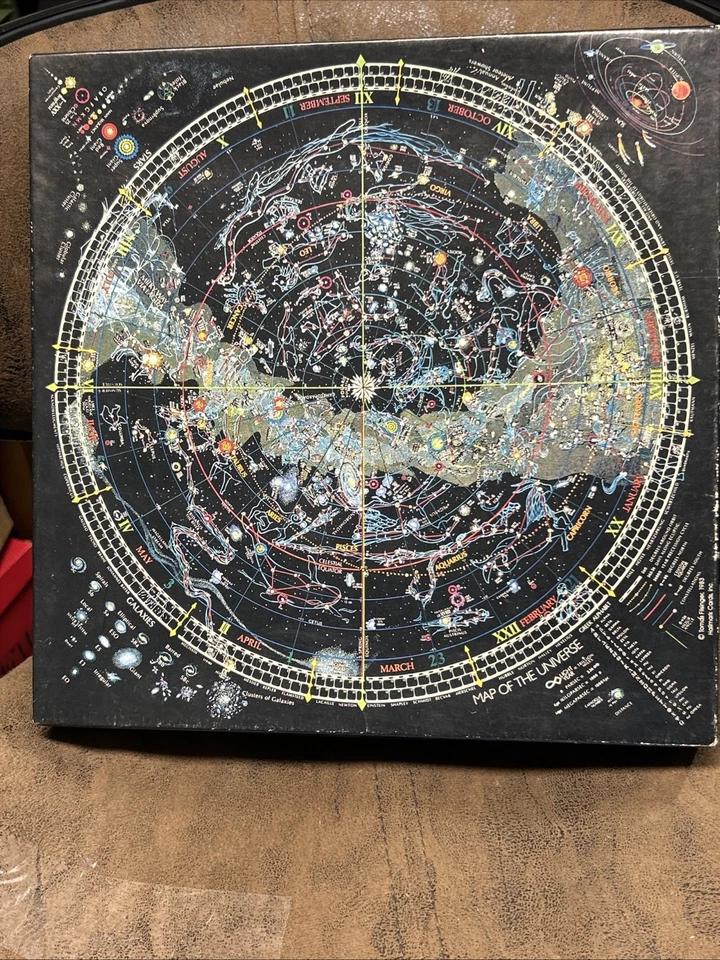 Vtg (1993) Springbok - Map of the Universe - 500 piece Jigsaw Puzzle - Brand New - Image 2 of 4