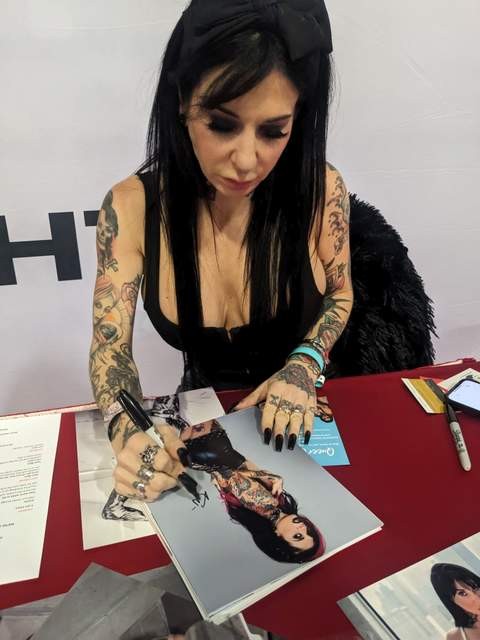 Joanna Angel signed model 8x10 Photo -PROOF- -CERTIFICATE- (A0007) | eBay