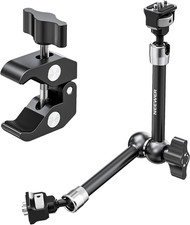 11" Articulating Magic Arm Clamp Mount with Super Clamp, ST16C