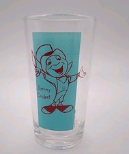 Vaso de 5" de cricket turquesa y rojo Pinocho y Peñico Walt Disney - ¡Genial!