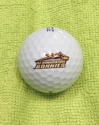 St Bonaventure Bonnies University (NY) Logo Golf ball