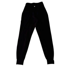 Lululemon Align Jogger 28" Black Women's Size 4 Front Pockets Soft