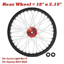 TARAZON 18x2.15 Rear Spoked Wheel Rim Hub For Surron Light Bee LBX Electric Bike