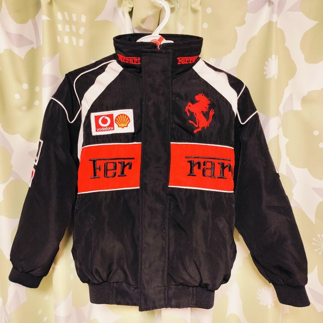【未使用品】Ferrari フェラーリF1　キッズ レーシング ジャケット ferrari jacket kids F1 racing jacket [Used Excellent