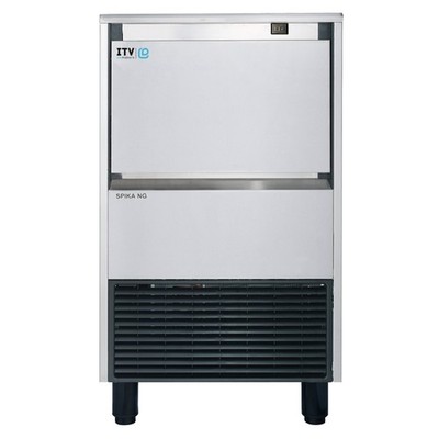 ITV Ice Makers SPIKA NG 130 21'' Air Cooled Full Cube 134 lb Undercounter Ice ...