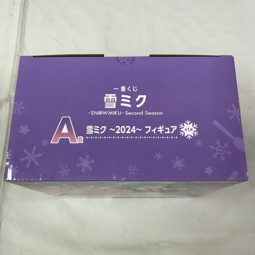 Ichiban Kuji Hatsune Miku Figure Snow Miku A SNOW MIKU 2024 Vocaloid Bandai NEW - Picture 2 of 6