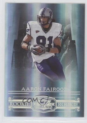 2007 Donruss Threads Rookie Century Proof Silver 56/100 Aaron Fairooz #209 0q3