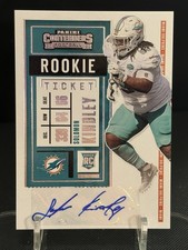 2020 Panini Contenders Rookie Ticket Auto Solomon Kindley Miami Dolphins No. 228