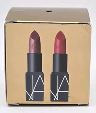 Nars Mini Lipstick Duo BANNED RED + INAPPROPRIATE RED New With Box 