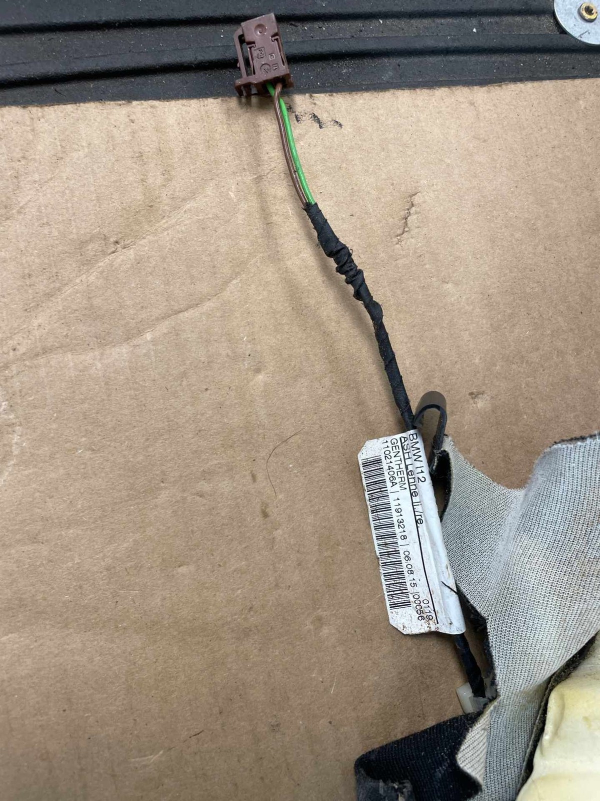 2014 2015 2016 2017 2018 2019 BMW I8 FRONT DRIVER LEFT SIDE UPPER SEAT ASSEMBLY