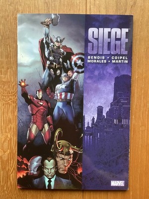 Siege TPB (1 2 3 4 + prologue + The Cabal + Avengers: The Way Things Are) Bendis