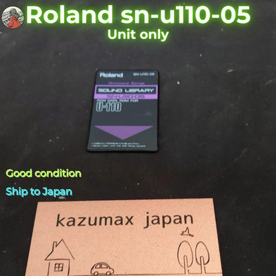 Roland SN-U110-05 Orchestral Strings PCM Card for U-110 Sound Module Tested