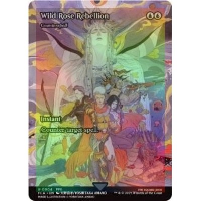 Foil Wild Rose Rebellion (counterspell) (showcase) Final Fantasy: Through  The Ag | eBay