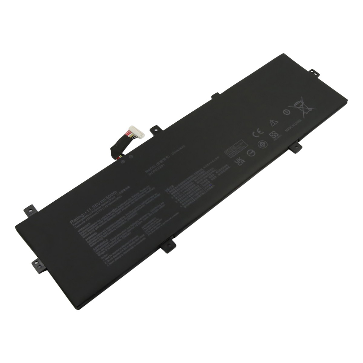 Batterie Asus ZenBook UX430UN de remplacement C31N1620 PC portable Asus