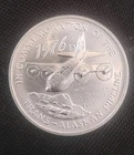 1976 - One Troy Ounce Of .999 Silver Coin - Trans Alaska Pipeline - Cert. Mint!