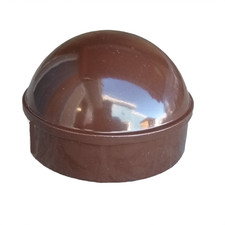 Brown Post Caps For Chain Link Fence