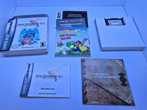 Final Fantasy Tactics Advance (Nintendo Game Boy Advance, 2003) CIB e testato