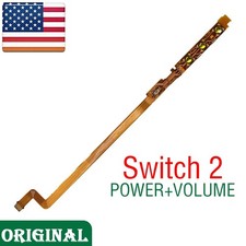 OEM Power Volume Button Flex Cable Ribbon Replacement For Nintendo Switch 2 USA