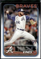 2024 Topps #493 Darius Vines Aqua
