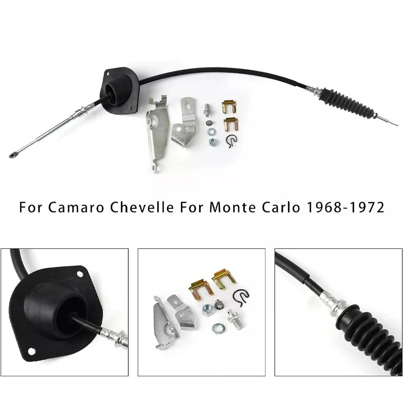 Shifter Cable kit Turbo TH350 For Camaro Chevelle Monte Carlo 1968-1972 3956765 Foto 4 de 4