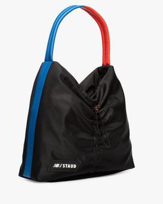 NWT Staud Felix Nylon Tote Leather Handle Black/Multi -New in Staud's Packaging