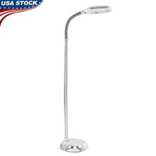 Modern Floor Lamp Gooseneck Arm Energy Saving Light W/ PL-27W Bulb Office Home
