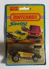 vintage Matchbox Superfast " Brown Sugar " with Pack Dodge Charger England 1976