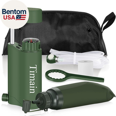 Outdoor Portable Water Filter Pump,Water Filtration Systems,Perfect for Travel,C
