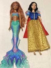 Disney The Little Mermaid Doll And Snow White 
