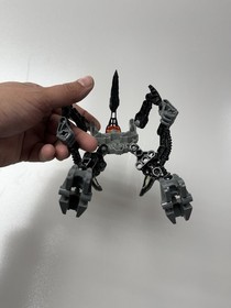 Lego Bionicle Atakus 8972 Complete Set Agori 2009 Building Toy Figure Black Gray