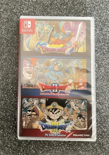 Dragon Quest I, II, III for the Nintendo Switch (Factory Sealed)