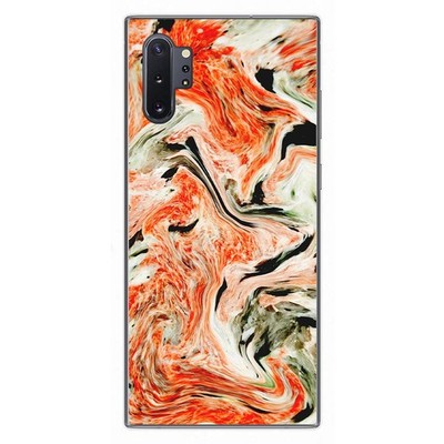 Tumundosmartphone Galaxy Note10+ Plus TPU Hülle Marmor 12 Motive Flexible